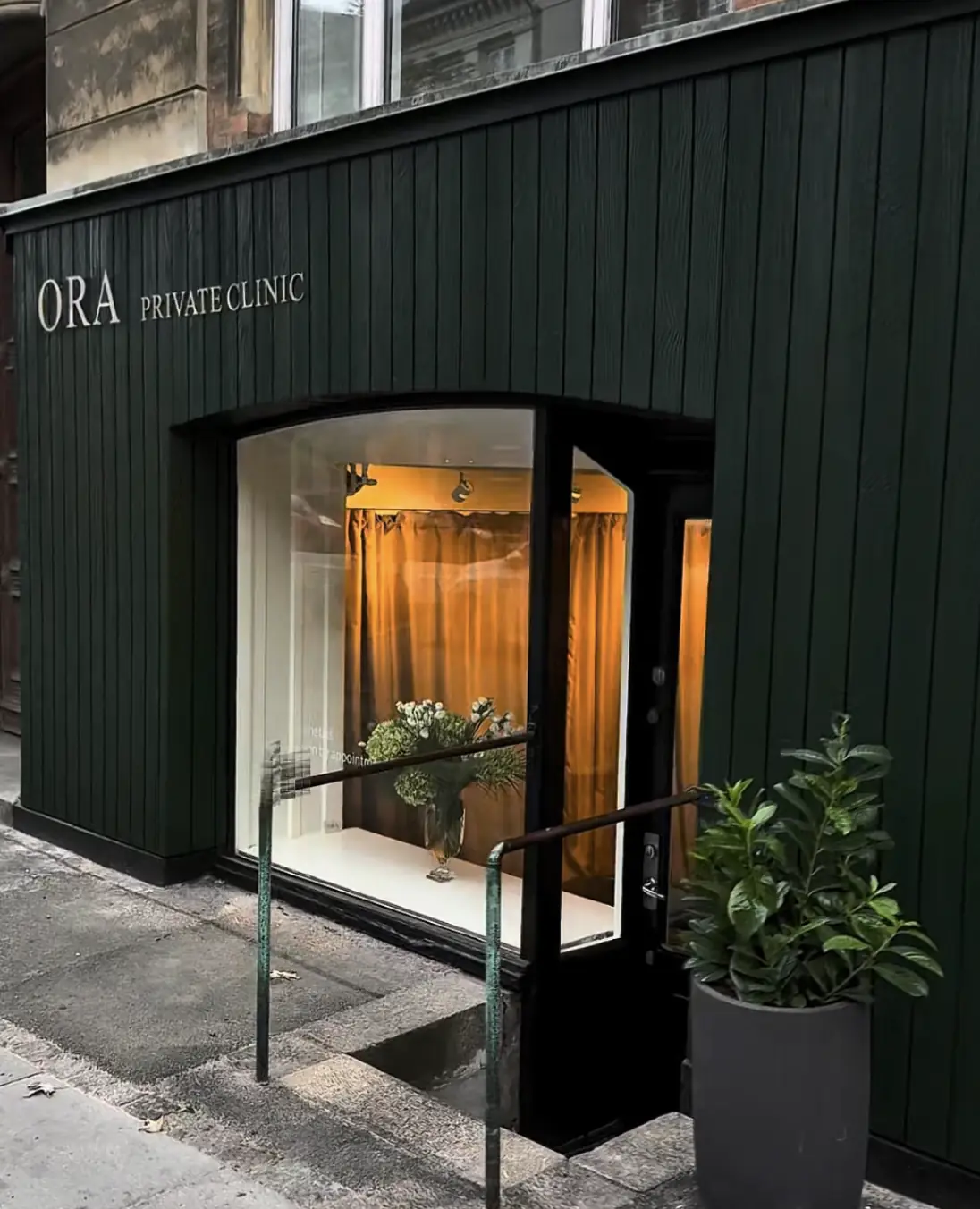 ORA klinikkens facade på Frederiksberg